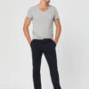 Mavi Johnny Sateen Twill Slim Pant - Deep Navy 1 Mavi Johnny Sateen Twill Slim Pant - Deep Navy -Benson Shop 00743 31675 109425