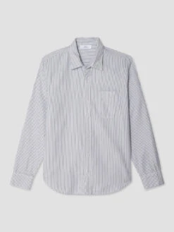 Yarn Dyed Standard Shirt - Bar Stripe