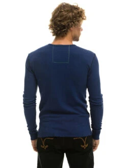 AN Logo Thermal Top - Navy -Benson Shop 1437Z23 3