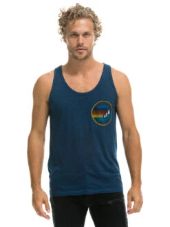 AV Logo Tank - Navy