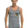 AV Logo Tank - Heather Grey -Benson Shop 1463Z23