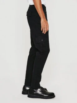 AG Jeans Wells Cargo Pant - Pure Black -Benson Shop 1C80TNTPRBK 2