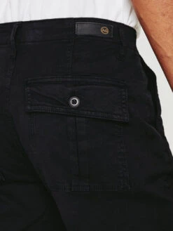 AG Jeans Wells Cargo Pant - Pure Black -Benson Shop 1C80TNTPRBK 6