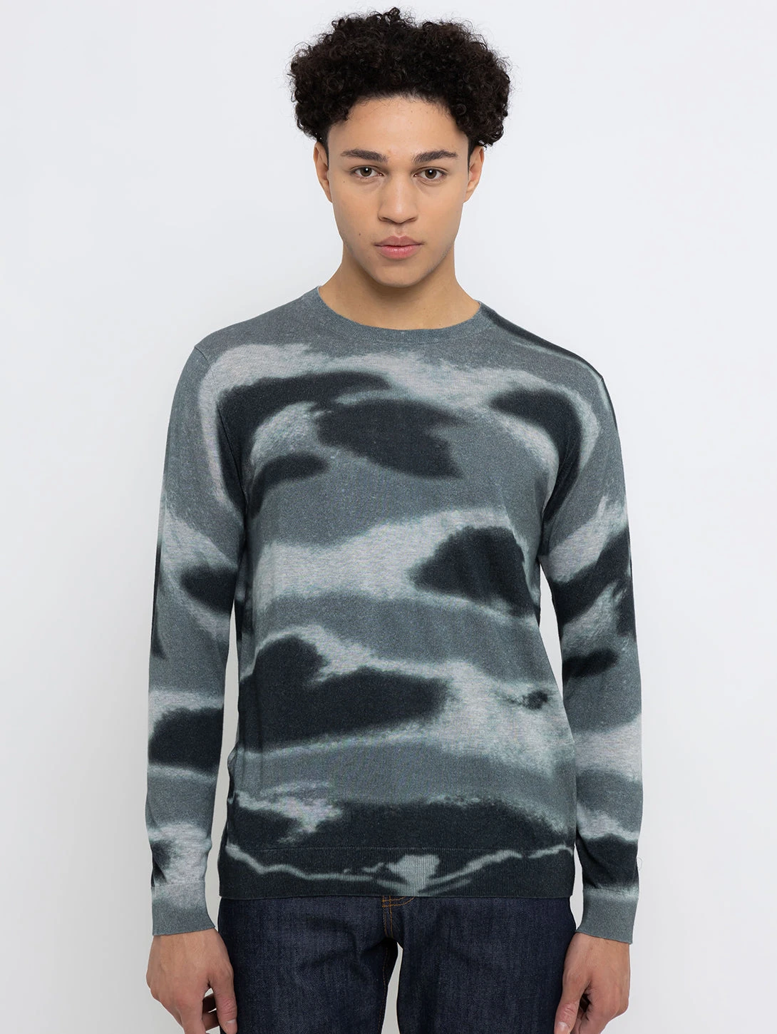 Inked Cloud Sweater - London Grey 3 Inked Cloud Sweater - London Grey
