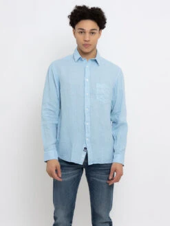 Benson Miami Shirt - Pale Blue