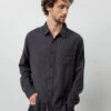 RAILS Wyatt Button Down Shirt - Black Chambray 2 RAILS Wyatt Button Down Shirt - Black Chambray -Benson Shop 4526x21WYATT BLACKCHAMBRAY2 FINISHED