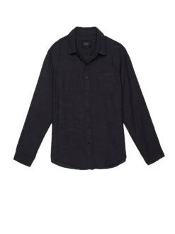 RAILS Wyatt Button Down Shirt - Black Chambray 9 RAILS Wyatt Button Down Shirt - Black Chambray -Benson Shop 4526x21WYATT BLACKCHAMBRAY FINISHED