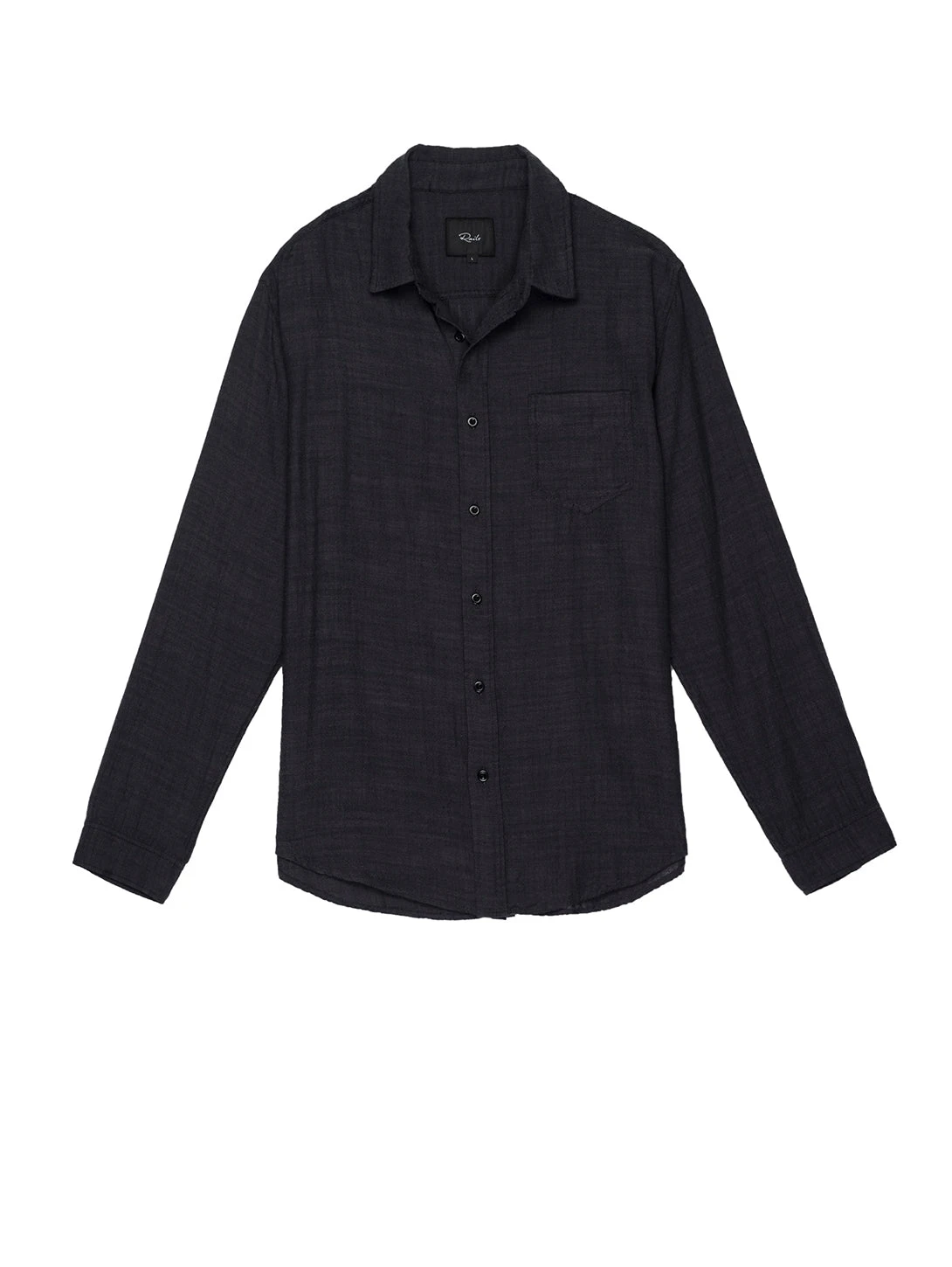 RAILS Wyatt Button Down Shirt - Black Chambray 6 RAILS Wyatt Button Down Shirt - Black Chambray - Image 4