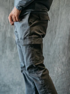 The Nail Stretch Oxford Cargo - Pigment Charcoal -Benson Shop 4 51