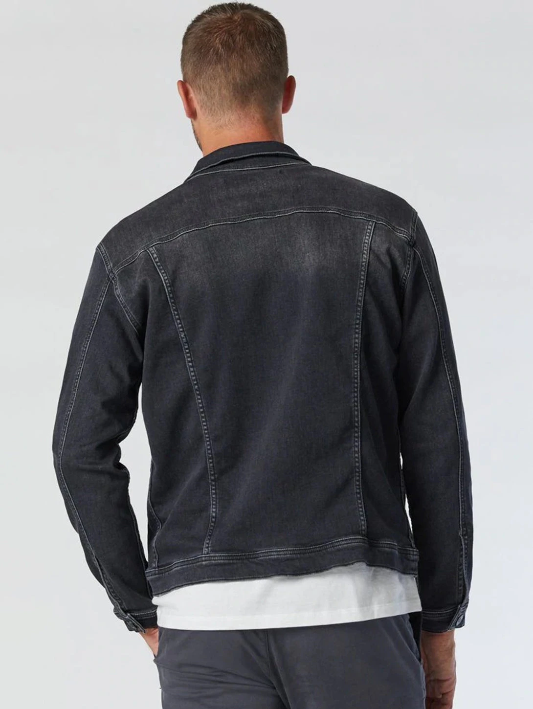 Mavi Drake Denim Jacket - Dark Smoke Athletic 5 Mavi Drake Denim Jacket - Dark Smoke Athletic - Image 3