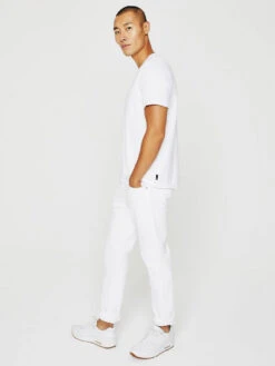 AG Jeans Bryce Crew Neck Tee - True White -Benson Shop 70240ELXTWH 3