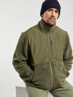 Armor-Lux Sherpa Jacket - Military Har -Benson Shop 79498 HAR 10 FINISHED