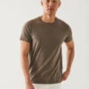 Short Sleeve Iconic Crew Tee - Khaki