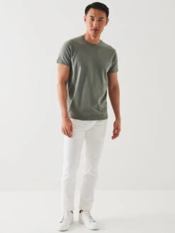 Iconic Short Sleeve Crew T-Shirt - Kelp -Benson Shop 99A08CB 336 19171