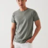 Iconic Short Sleeve Crew T-Shirt - Kelp -Benson Shop 99A08CB 336 19174