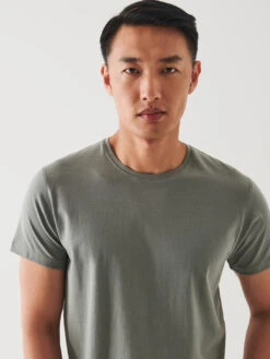 Iconic Short Sleeve Crew T-Shirt - Kelp -Benson Shop 99A08CB 336 19189