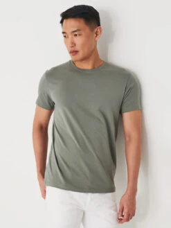 Iconic Short Sleeve Crew T-Shirt - Kelp -Benson Shop 99A08CB 336 19200