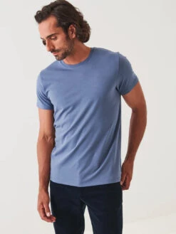 Short Sleeve Iconic Crew Tee - Seaport