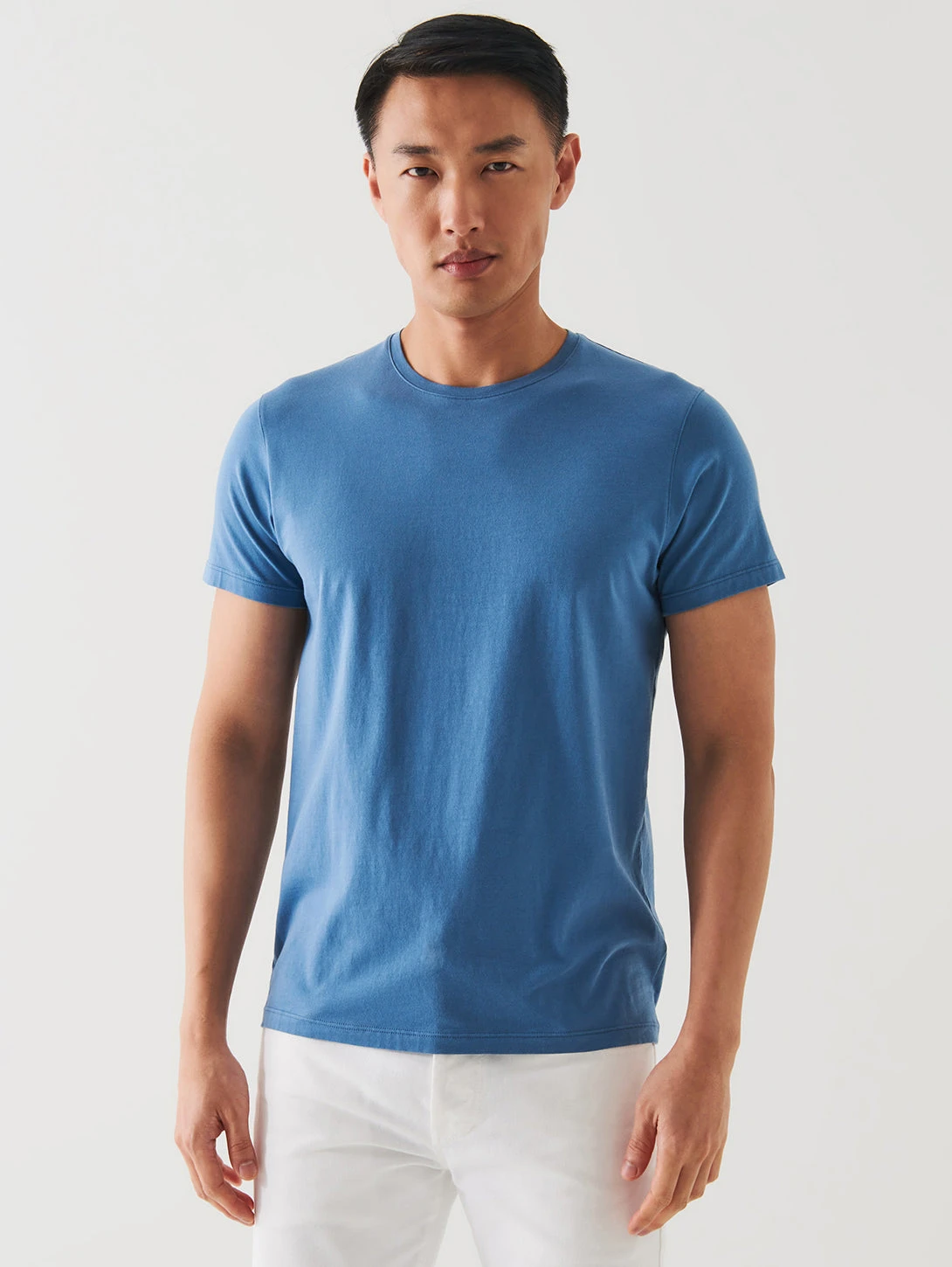 Iconic Short Sleeve Crew T-Shirt - Infinity Blue 2 Iconic Short Sleeve Crew T-Shirt - Infinity Blue