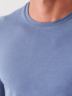 Long Sleeve Iconic Crew Tee - Seaport -Benson Shop 99A08CL 483 194703 800x 5b2464c3 45bb 4c7b 85ad 576aed4b7c20