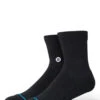 STANCE Icon Quarter Sock - Black -Benson Shop A356A21IQT BLK 540x 11248a76 2c5c 4f30 bb63 b9012e2685a7