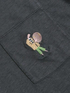 Embroidered Pocket Tee - Clowny Blue -Benson Shop AFTS229 2 460x ee956f10 b33f 4e42 b8b7 2aaea4a96992