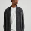 RAILS Berkeley Shirt - Black Charcoal Stripe 1 RAILS Berkeley Shirt - Black Charcoal Stripe -Benson Shop BERKELEY BLACKCHARCOALSTRIPE 2