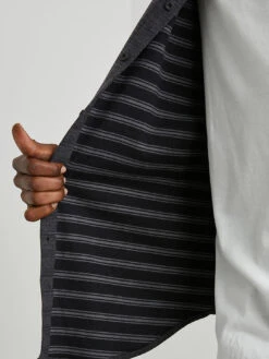 RAILS Berkeley Shirt - Black Charcoal Stripe -Benson Shop BERKELEY BLACKCHARCOALSTRIPE 4