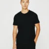 AG Jeans Bryce Crew Neck Tee - True Black 2 AG Jeans Bryce Crew Neck Tee - True Black -Benson Shop BryceCrewTee Black