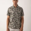RAILS Carson Short Sleeve Shirt - Jungle Foliage Olive