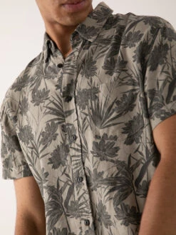 RAILS Carson Short Sleeve Shirt - Jungle Foliage Olive -Benson Shop CARSON JUNGLEFOLIAGEOLIVE 3