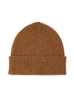 Mackie Clyde Lambswool Beanie - Driftwood