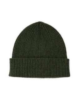 Mackie Clyde Lambswool Beanie - Rosemary