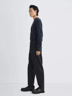 Rag & Bone Harlow Donegal Crew - Navy Multi -Benson Shop Donegal Harlow Wool Crew 462 2