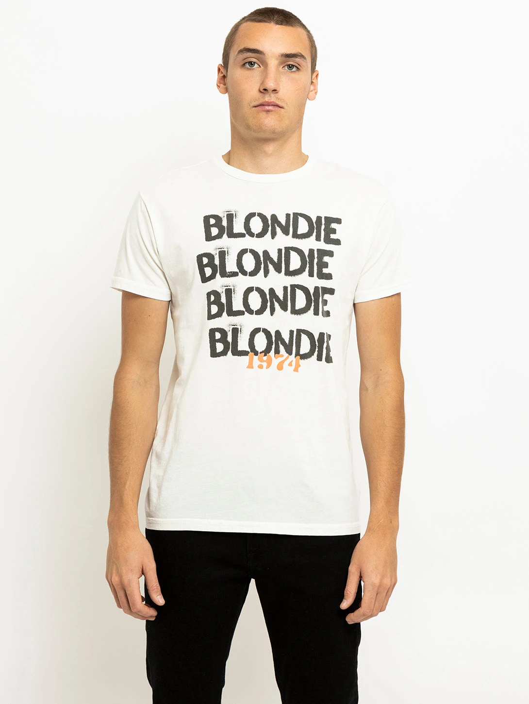 Blondie 74 T-Shirt - Antique White 3 Blondie 74 T-Shirt - Antique White