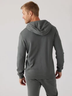 Essential Waves Pullover Hoodie - Storm -Benson Shop ESM 3301 STORM 5