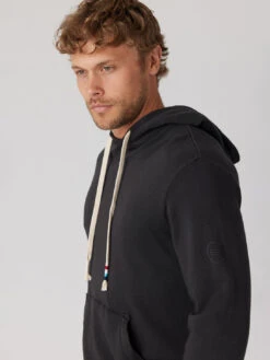 Essential Waves Pullover Hoodie - Black 11 Essential Waves Pullover Hoodie - Black -Benson Shop ESM 3301 VBLK 3