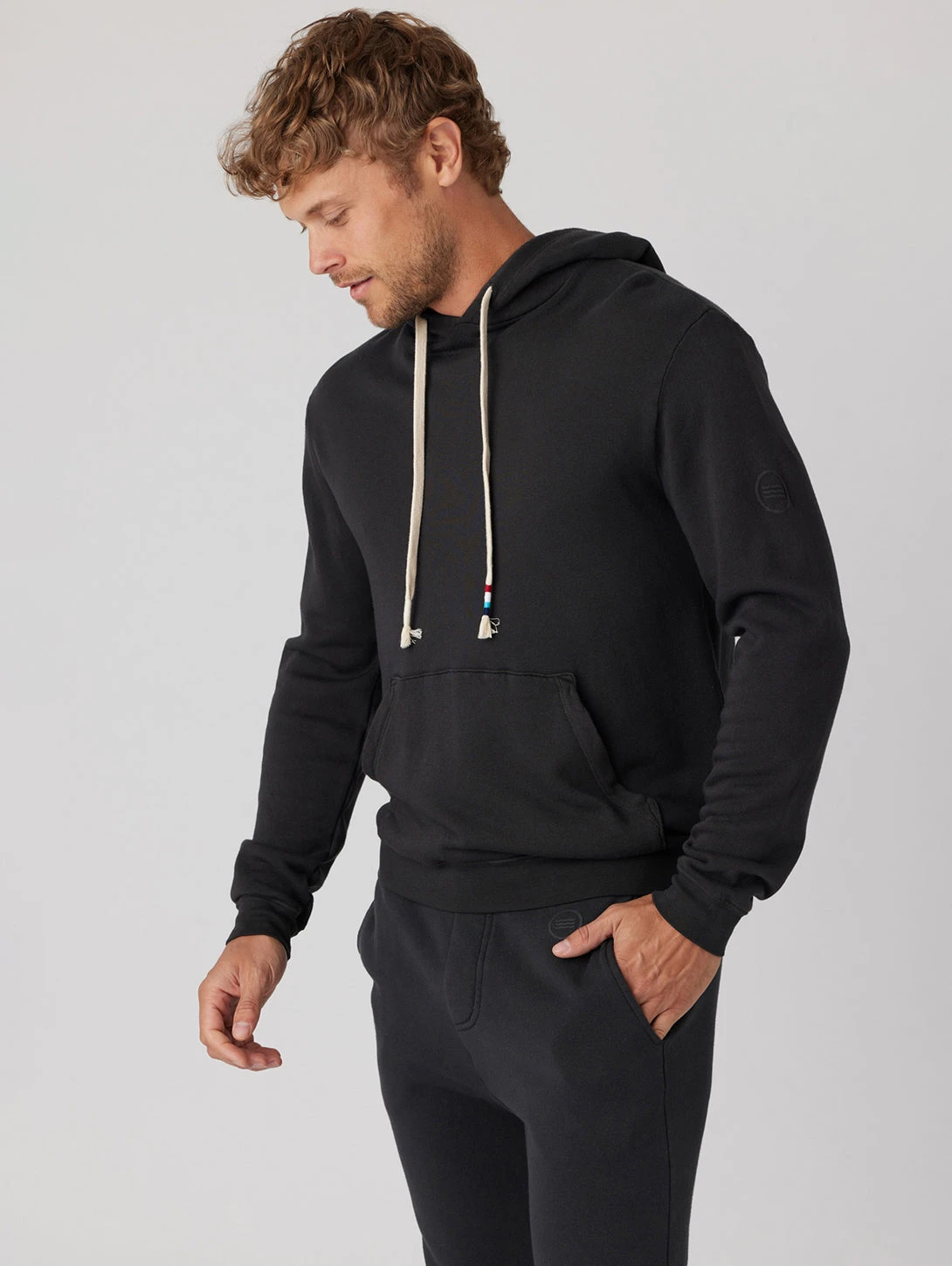 Essential Waves Pullover Hoodie - Black 4 Essential Waves Pullover Hoodie - Black - Image 2
