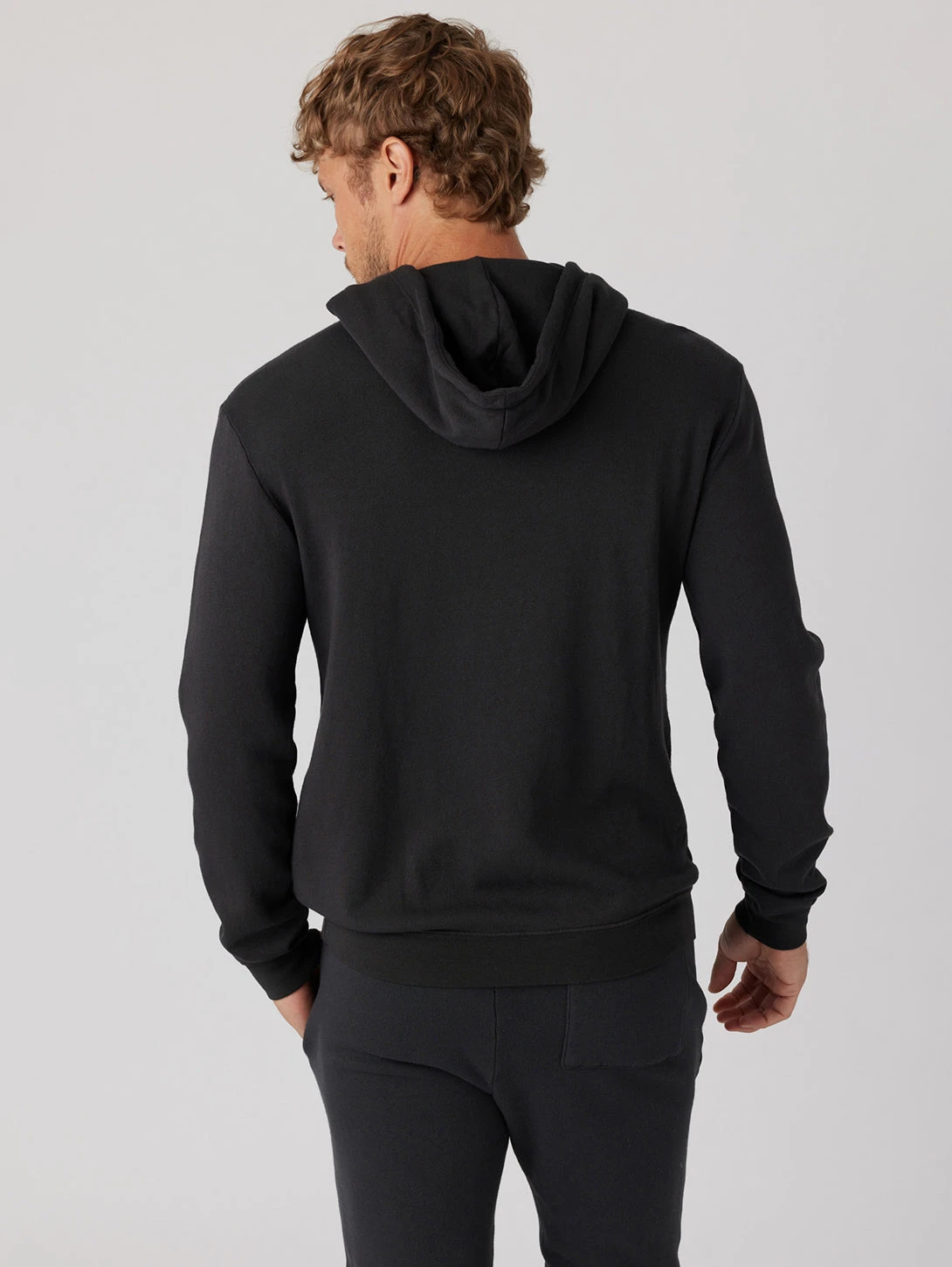 Essential Waves Pullover Hoodie - Black 5 Essential Waves Pullover Hoodie - Black - Image 3