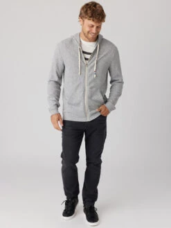 Thermal Zip Hoodie - Heather -Benson Shop FM23 2307 SOCIAL 2
