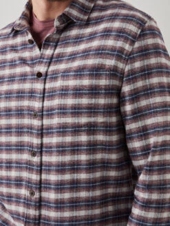 RAILS Forrest Shirt - Dusk Berry Melange -Benson Shop FORREST DUSKBERRYGREYMELANGE 2