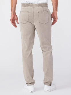 Paige Fraser Jogger Pant - Vintage Coastal Beige -Benson Shop FraserCoastalBeigeBack