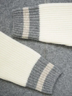 Benson Jefferson Varsity Cardigan - Grey -Benson Shop JEFF05GREYB 5ccc0e89 fc52 4349 a930 727681e4fed8