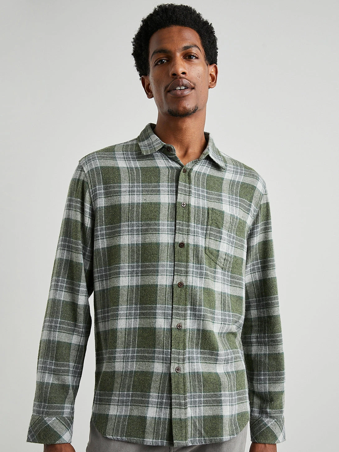 RAILS Lennox Shirt - Green Hollow 5 RAILS Lennox Shirt - Green Hollow - Image 3