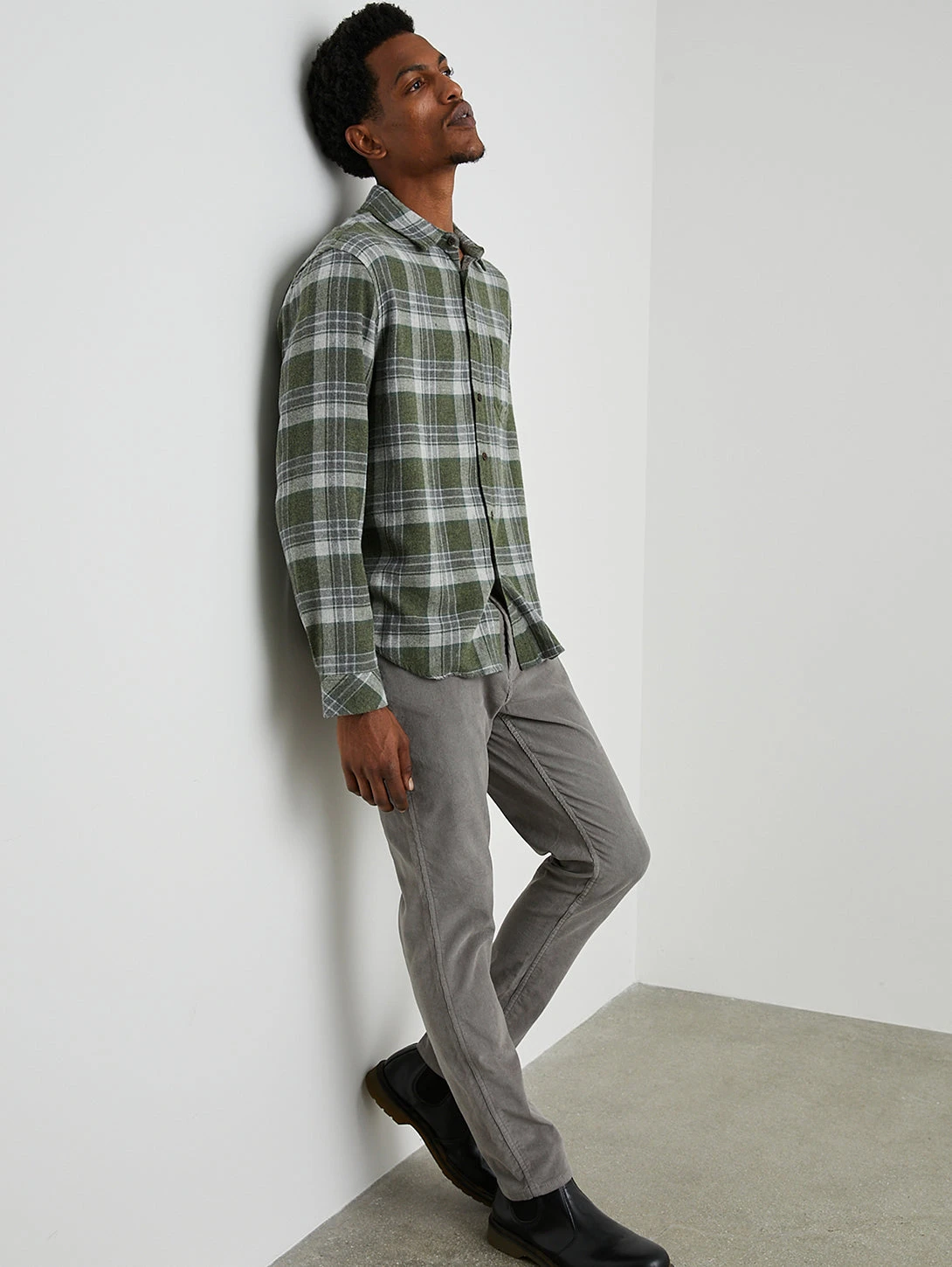 RAILS Lennox Shirt - Green Hollow 4 RAILS Lennox Shirt - Green Hollow - Image 2