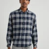 RAILS Lennox Shirt - Navy Cove -Benson Shop LENNOX NAVYCOVE 2