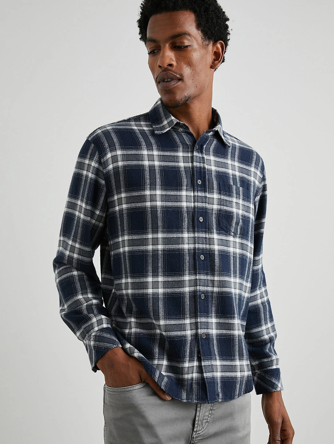RAILS Lennox Shirt - Navy Cove 4 RAILS Lennox Shirt - Navy Cove - Image 2