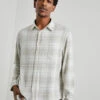 RAILS Lennox Shirt - Wheat Dove Melange -Benson Shop LENNOX WHEATDOVEMELANGE 1