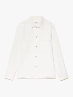 FRAME Relaxed Double Pocket Shirt - Off White 13 FRAME Relaxed Double Pocket Shirt - Off White -Benson Shop LHRDPS432 OFFW