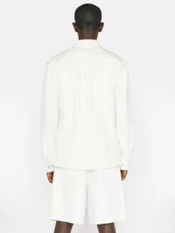 FRAME Relaxed Double Pocket Shirt - Off White 10 FRAME Relaxed Double Pocket Shirt - Off White -Benson Shop LHRDPS432 OFF WHITE FRSU23EC MENS DAY 01 0560HR